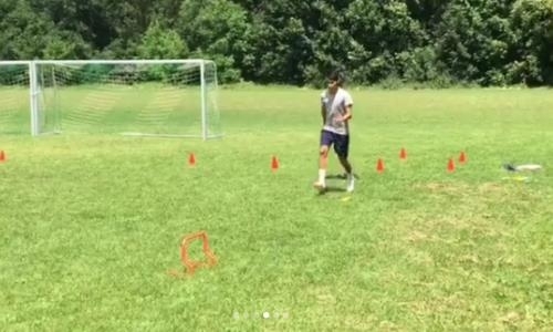 Еркебулан Сейдахмет показал видео индивидуальных тренировок в Мюнхене