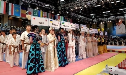 В Караганде проходит чемпионат мира по кёкушинкай каратэ