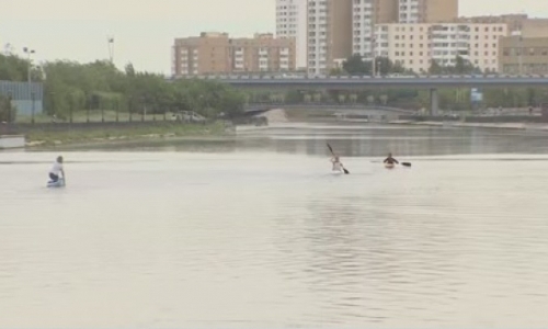 Более 50 атлетов собрал турнир по гребле в Астане