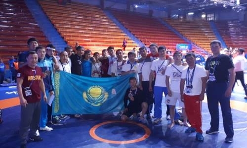Юные казахстанцы завоевали пять медалей на чемпионате мира среди кадетов