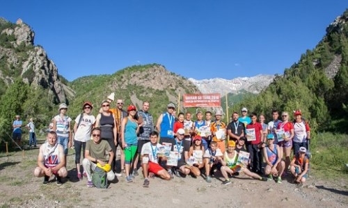 В Южно-Казахстанской области прошел забег Sayramsu trail