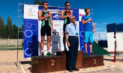 Акмолинец стал победителем первого в истории Кубка Азии по триатлону