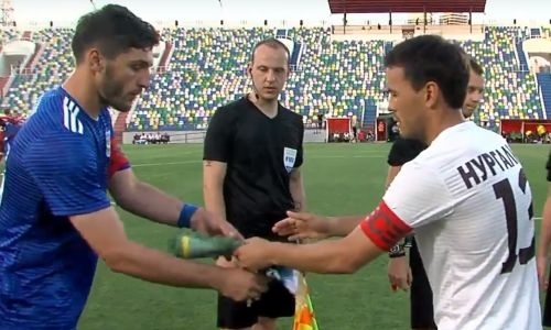 «Тобол» играет вничью с «Самтредиа» после первого тайма