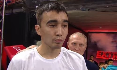 Непобежденный казахстанец узнал соперника по бою в России