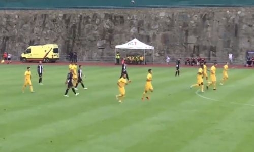 «Кайрат» после первого тайма в гостях обыгрывает «Энгордани» в Лиге Европы