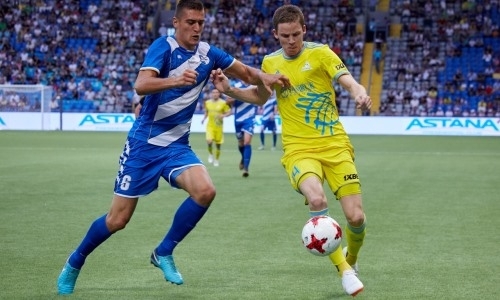 Томасов — лучший игрок матча «Астана» — «Сутьеска» по данным Instat