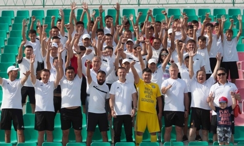 В Кызылорде поддержали акцию КФФ и ПФЛК в поддержку казахстанских клубов