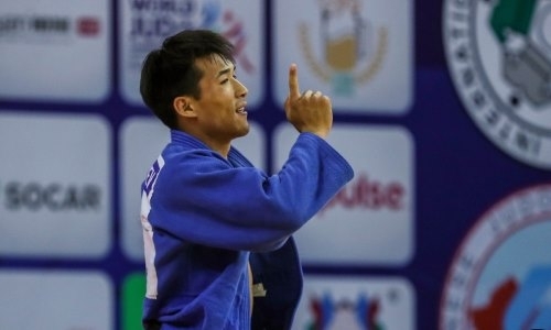 Казахстанский дзюдоист завоевал серебро на Кубке Европы