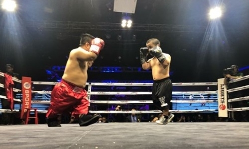 Дичь дня. Как карлики дрались перед боем казахстанца в Голливуде