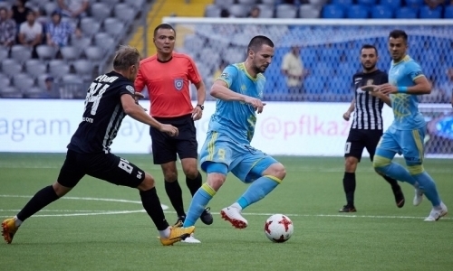Отчет о матче Премьер-Лиги «Астана» — «Шахтёр» 2:0