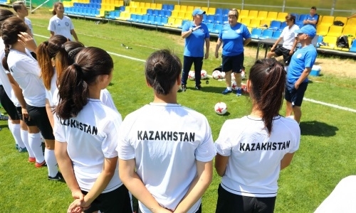 Женская сборная Казахстана до 17 лет провела краткосрочные сборы