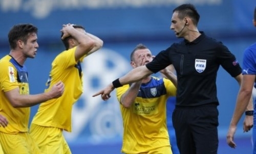 Стали известны судьи матча Лиги Европы «Тобол» — «Самтредиа»