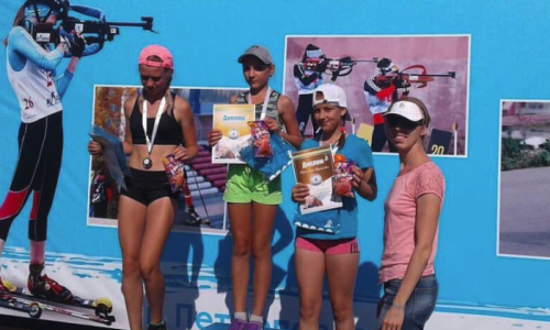 Акмолинская биатлонистка выиграла чемпионат Казахстана
