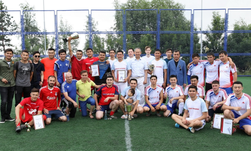 В Астане состоялся турнир по мини-футболу среди СМИ