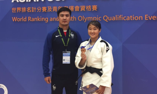 Акмолинская дзюдоистка выиграла «бронзу» Кубка Азии в Гонконге