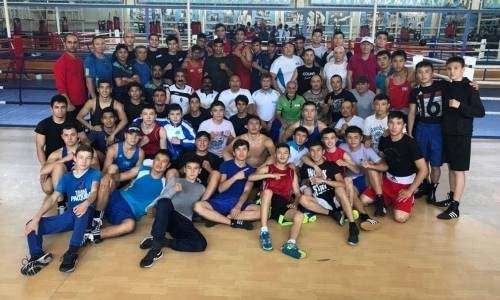 Боксеры Казахстана, Ирана и Индии провели совместный тренировочный лагерь