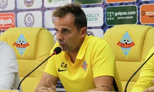 Наставник «Кайрата» рассказал о выборе между чемпионством и группой Лиги Европы