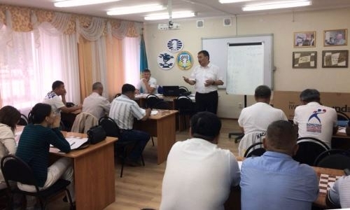 В Костанае проходит судейский семинар КФБ