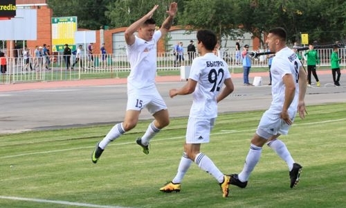 «Тобол» после первого тайма выигрывает у «Самтредиа» в Лиге Европы