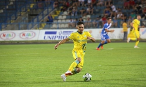 Болельщики «Астаны» признали Мужикова лучшим игроком матча Лиги Чемпионов против «Сутьески»