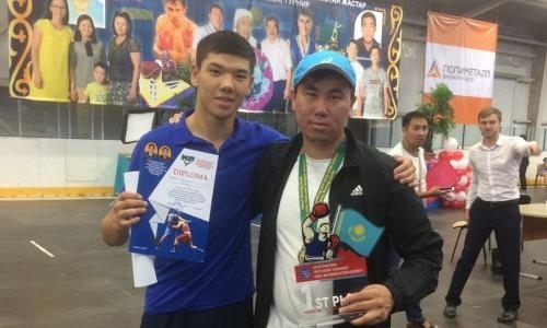 Боксер из Актау завоевал золотую медаль на международном турнире