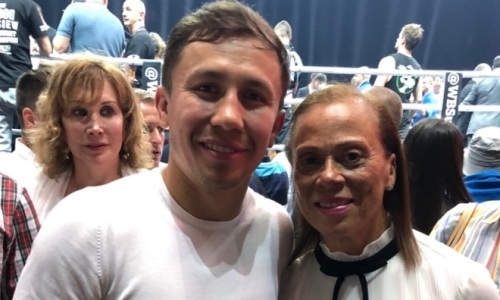 Головкин сделал фото с женой Мухаммеда Али