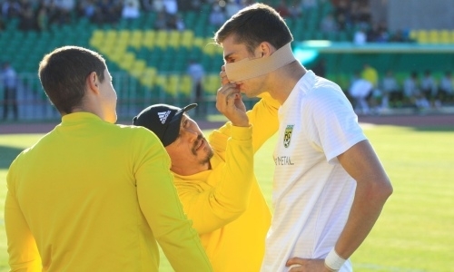 Легионер «Тобола» закончил дебютный матч в больнице