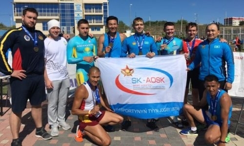 Армейцы забрали все призовые места на чемпионате Казахстана по триатлону