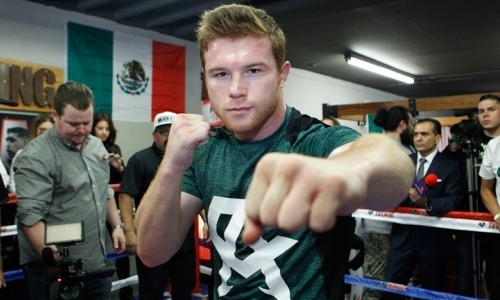 Известный журналист показал видео, как «Канело» тренируется бить Головкина