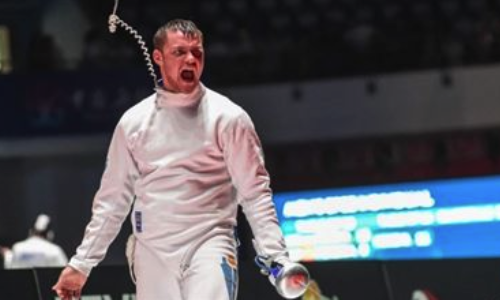 Акмолинский шпажист вошел в ТОП-8 мирового рейтинга