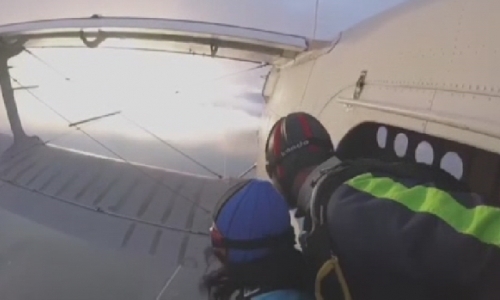 Сборная Астаны примет участие в парашютном фестивале в России