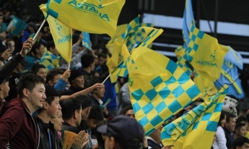 «Астана» установила рекорд посещаемости сезона в Казахстане