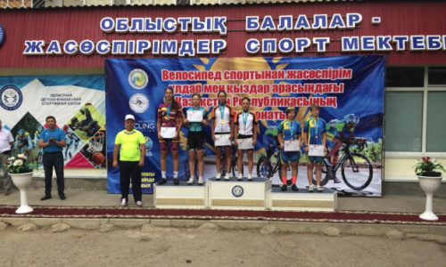Акмолинские велосипедисты стали чемпионами Казахстана