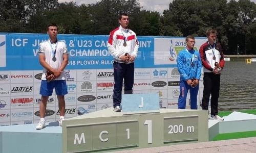 Казахстанский каноист выиграл «серебро» чемпионата мира в Болгарии