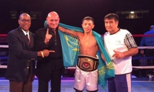 Казахстанский нокаутер одержал четвертую досрочную победу в карьере