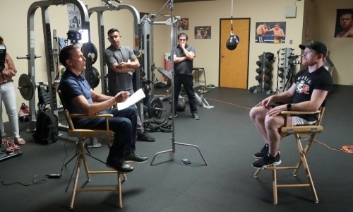 «Канело» неожиданно дал интервью перед вторым боем с Головкиным