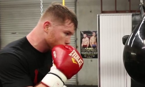 Видео с тренировки, или Как «Канело» готовится нанести урон Головкину