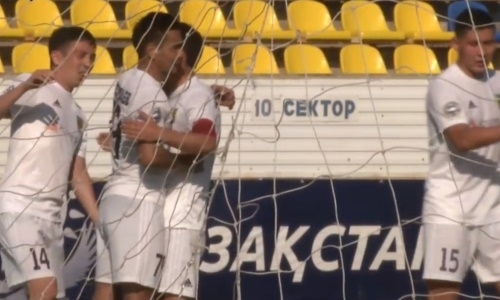 Видео второго гола Нусербаева матча Премьер-Лиги «Акжайык» — «Тобол»