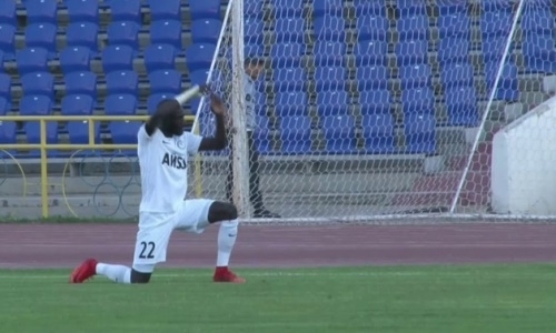 Видео гола Диакате матча Премьер-Лиги «Ордабасы» — «Кайсар»