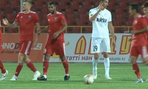 Видео гола Курьора матча Премьер-Лиги «Ордабасы» — «Кайсар»