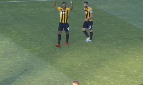 Видео гола Эсеолы матча Премьер-Лиги «Кайрат» — «Иртыш»