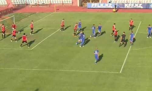 Видео гола Сапанова матча Премьер-Лиги «Шахтер» — «Акжайык»