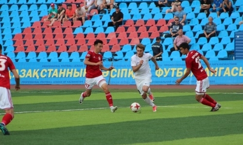 Фоторепортаж с матча Премьер-Лиги «Кызыл-Жар СК» — «Актобе» 2:1