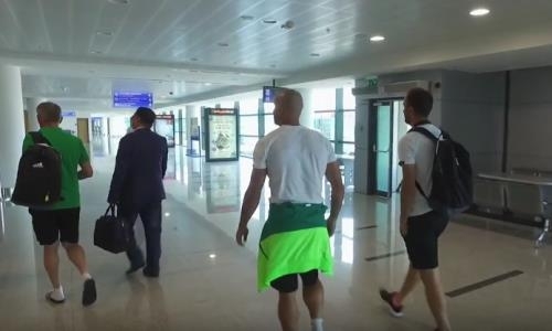 Видео прибытия «Тобола» на матч Лиги Европы в Грузию