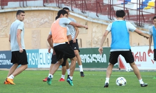 Фоторепортаж с тренировки «Тобола» перед матчем Лиги Европы с «Самтредиа»