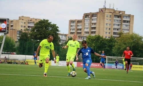 Фоторепортаж с матча Лиги Европы «Тракай» — «Иртыш» 0:0