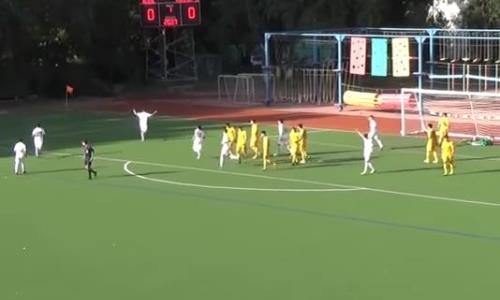 Видеообзор матча Второй лиги ЦСКА — «Кайрат М» 1:0