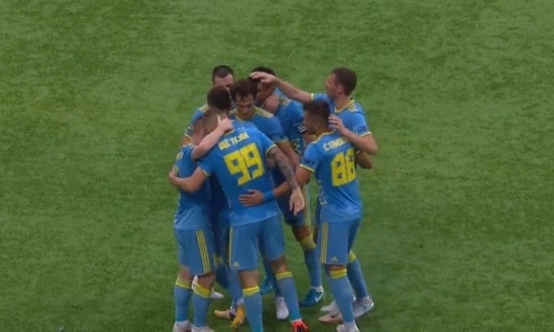 Видео гола Щеткина матча Премьер-Лиги «Астана» — «Шахтер»