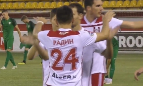 Видео гола Радина матча Премьер-Лиги «Актобе» — «Атырау»