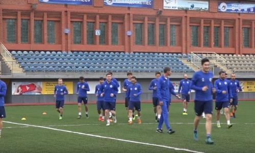 Видео предыгровой тренировки «Окжетпеса»